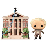 Фигурка Funko POP Town: Back to the Future – Doc with Clock Tower (15) (46910)