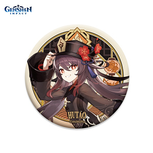 

Значок Genshin Impact: Liyue Harbour Hutao Can Badge