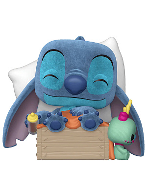 

Фигурка Funko POP Plus Disney: Lilo & Stitch – Sleeping Stitch in Box (Flocked) Exclusive (1607) (88212)
