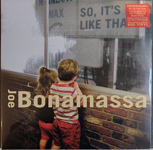 Виниловая пластинка Joe Bonamassa – So, it's like that [Transparent Red Vinyl] (2 LP) - фото 1
