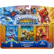 Skylanders Giants. Zap, Hot Dog, Capapult