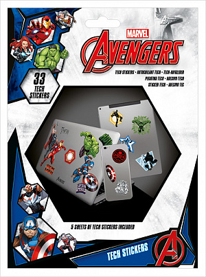 

Наклейки Avengers (Heroes) – Tech Sticker Pack (TS7404)