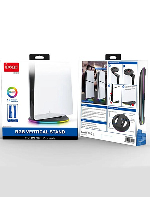 

Подставка iPega PG-P5S025SH для PS5 Slim с подсветкой (чёрная)