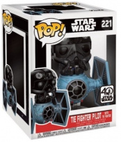 Фигурка Funko POP! Deluxe Vinyl:  Star Wars: Tie Fighter w/ Tie Pilot 20106