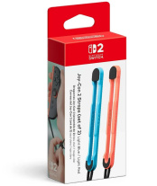Комплект из двух ремешков для контроллеров Joy-Con 2 (Light Blue / Light Red) для Nintendo Switch 2