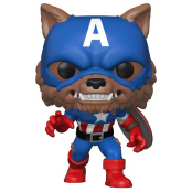 Фигурка Funko POP Marvel: Capwolf - Year Of The Shield (Exc) (882) (55506)