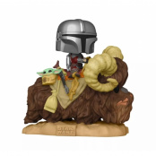 Фигурка Funko POP Deluxe Star Wars – Mandalorian w/ Child on Bantha (52373)