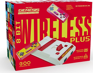 

Retro Genesis 8 Bit Wireless Plus + 300 игр