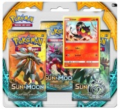 Игра коллекционная карточная "Pokemon Sun & Moon Litten” Блистер 30 карт / SUN & MOON 1 3PK BLI EN