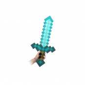 Пиксельный меч 8 Бит – Изумрудный (60 см.)