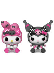 Набор фигурок Funko Pocket POP: My Melody 50th & Kuromi 20th - My Melody & Kuromi SS Exclusive (2 шт) (88821) (3,8 см)