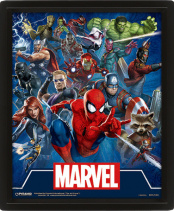 Постер 3D Marvel – Cinematic Icons (EPPL71313)