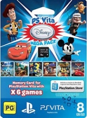 Memory Card 8Gb + Disney Mega Pack