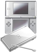 Nintendo DS Lite (серебряная)