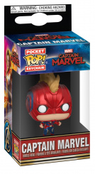 Брелок Funko POP Marvel – Captain Marvel: Captain Marvel (with Helmet)