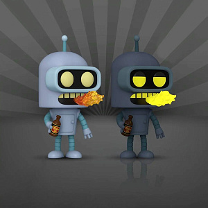 

Фигурка Funko POP Animation: Futurama S4 – Bender [Glows In The Dark] ONLY CHASE! (1757) (9,5 см)