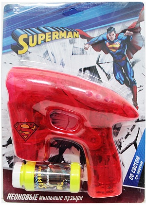 

1toy Superman, мыльный пистолет