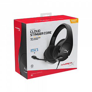 

Игровая беспроводная гарнитура HyperX Cloud – Stinger Core 7.1 (HHSS1C-BA-BK/G)