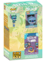 Набор Funko POP Disney: Lilo & Stitch – Ручка + Брелок + Фигурка Mystery Minis Stitch in Costume (3 шт) (92851)