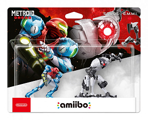 

Комплект Amiibo – Самус Аран и E.M.M.I (коллекция Metroid)