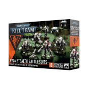 Warhammer 40 000 (Вархаммер 40 000): миниатюры Kill Team – XV26 Stealth Battlesuits, набор, арт. 102-13
