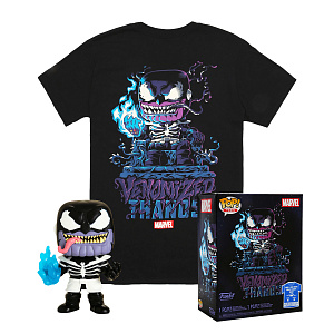 

Набор Фигурка + Футболка Funko POP and Tee – Venom Thanos (размер S) (45460)