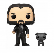 Фигурка Funko POP John Wick – John (Black Suit) w/Dog