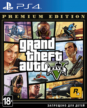 Grand Theft Auto V (GTA 5). Premium Edition (PS4) – версия GameReplay Rockstar Games