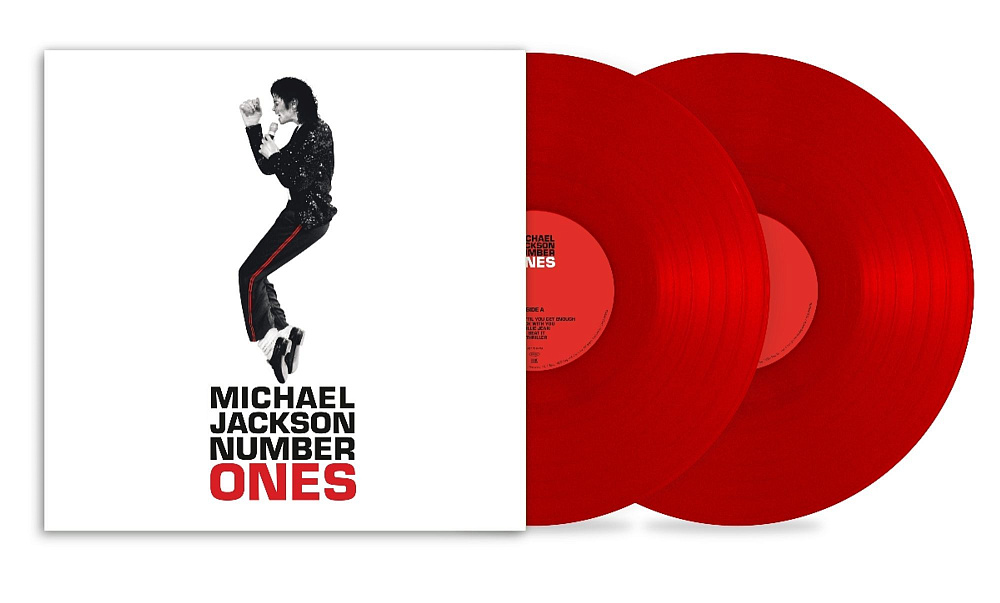 Michael Jackson Number Ones レコード 2LP Купить Виниловая пластинка Michael Jackson – Number Ones [Coloured