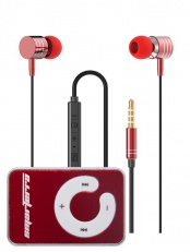 Стереогарнитура Smarterra XQ-700MVC (красный) + MP3 плеер Smarterra Ska Red