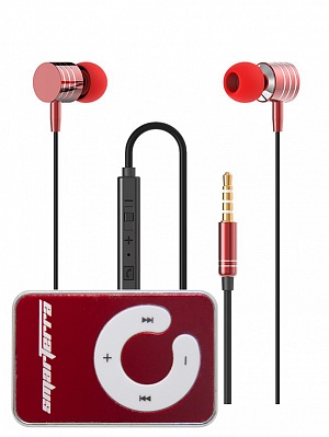 

Стереогарнитура Smarterra XQ-700MVC (красный) + MP3 плеер Smarterra Ska Red