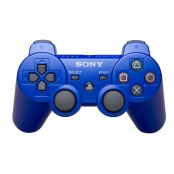 PS 3 Геймпад беспроводной Sony Dual Shock Blue (Не оригинал)