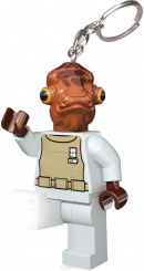 Брелок-фонарик для ключей LEGO Star Wars - Admiral Ackbar 