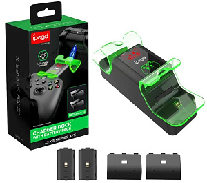 Зарядная станция iPega для 2 геймпадов Microsoft Xbox Series XS 3399₽