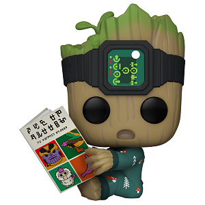 

Фигурка Funko POP Marvel: I Am Groot - Groot In Onesie With Book (1193) (70651)