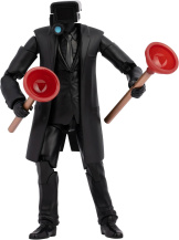Фигурка Collectible Figure Skibidi Toilet Deluxe – Plungerman (15 см)