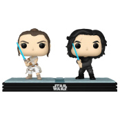 Фигурка Funko POP Moment Bobble Star Wars: Rey & Kylo Ren (Galaxy Wave) Exclusive (758) (85182)