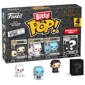Набор Funko Bitty POP: Game of Thrones: Jon Snow + Ghost + White Walker + Mystery (4 фигурки) (83647)