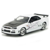 Модель машинки Pink Slips: 2002 Nissan Skyline GT-R R34 BNR34 1:32 (36135)