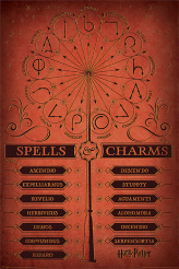 Постер Maxi Pyramid – Harry Potter (Spells & Charms) (61 x 91 см)