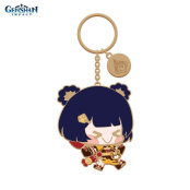 Брелок Chibi Character Metal Keychain металический – Xiangling
