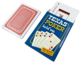 Игральные карты Texas Poker (пластиковые) (в ассортименте)