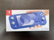 Игровая приставка Nintendo Switch Lite (Синяя) (GameReplay)