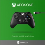 Controller Wireless Black + Cable for Windows (XboxOne)