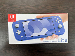 Игровая приставка Nintendo Switch Lite (Синяя) (GameReplay) Nintendo