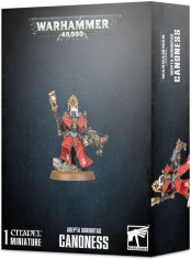 Warhammer 40 000 (Вархаммер 40 000): миниатюра Адепта Сороритас (Adepta Sororitas) – Канонисса (Canoness), арт. 52-21