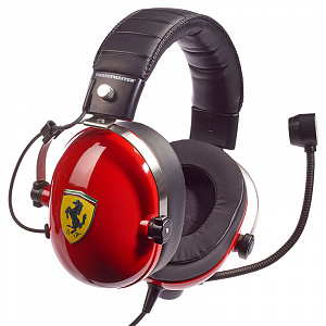 Игровая гарнитура Thrustmaster T.Racing Scuderia Ferrari Edition (PS4 / Xbox One / Nintendo Switch / PC) Thrustmaster - фото 1
