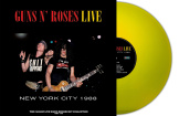 Виниловая пластинка Guns N' Roses – Live In New York City February 2 1988 Coloured Yellow Marbled Vinyl (LP)