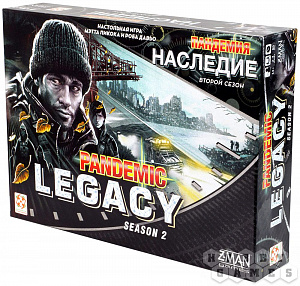 

Настольная игра Пандемия – Наследие. Сезон 2 (черная)