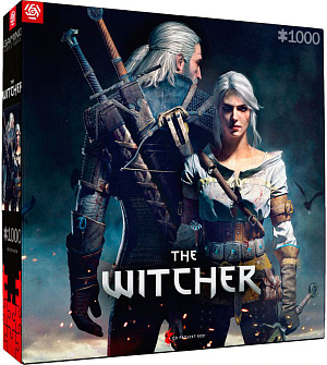 

Пазл The Witcher Geralt & Ciri (1 000 элементов) (Gaming серия)